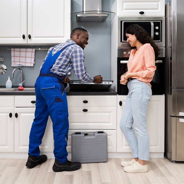 can you provide an estimate for cooktop repair before beginning any work in Bena